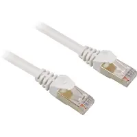 Sharkoon patch cable - 25 cm - white