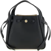 Tory Burch Romy Small Tote - Black - ONE SIZE