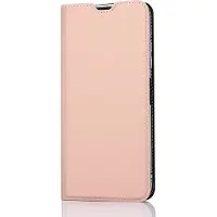 Wave BookCase -suojakotelo, Samsung Galaxy A22 5G, ruusukulta
