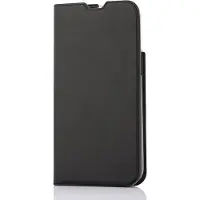 Wave BookCase suojakotelo iPhone 13 Pro Max musta