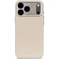 Decoded Leather Backcover w/MagSafe iPhone 17 Pro Max - Solid Clay