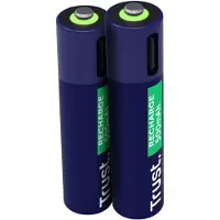Trust 25585 - ladattavat AAA-paristot, 2 kpl.