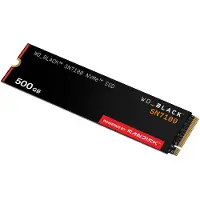 Western Digital WD Black SN7100 500 Gt M.2 PCIe 4.0 NVMe -SSD-levy