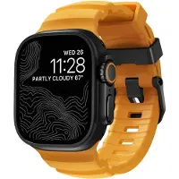 Nomad Rocky Point Band Sol Connector Black Titanium 49mm / 46mm / 45mm
