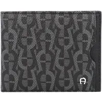 Etienne aigner Lompakko RFID-suoja Nahka 11 cm Musta