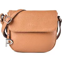 PICARD Pure Crossbody-laukku Nahka 19 cm Ruskea