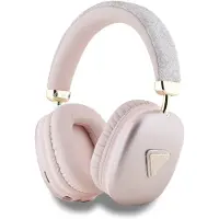 GUESS 4G Triangle Logo Bluetooth-kuulokkeet - Pinkki