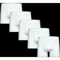 Weekday 5-Pack Boxer Briefs - White - S