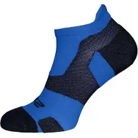 2XU Vectr Light Cushion No Show Sock Vibrant Blue/Grey Treenisukat M
