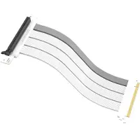 Cooler Master MasterAccessory Riser Cable PCIe 4.0 x16 - 300mm, valkoinen