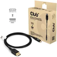 Club 3D USB Type-C to DisplayPort DP80 B (CAC-1559)