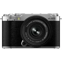 Fujifilm X -M5, 26,1 MP, 6240 x 4160 pikseliä, X-Trans CMOS 4, 6.2K, Kosketusnäyttö, Musta, Hopea