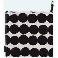 Marimekko - Räsymatto Patalappu 22x22 cm Valkoinen/Musta