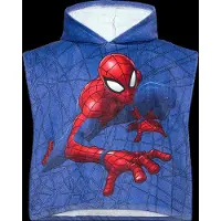 Licens Poncho Spiderman 792 - 50X100 Cm - Blue - 50X100CM