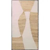 Broste Copenhagen Lumi Rug - Beige - L 140CM