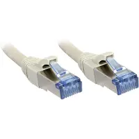 Lindy Kupariverkkokaapeli - - Cat.6A S/FTP - 500MHz - 5m - Harmaa
