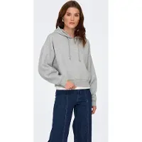 ONLY Collegepaita 'ONLSweat' meleerattu harmaa