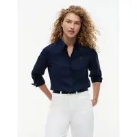 Tommy Hilfiger Ww0ww43577 Pitkähihainen Kauluspaita