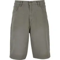 Urban Classics 90'S Heavy Denim Shortsit vihreä, 32