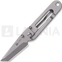 CRKT K.I.S.S. 5500, Bead Blasted 420J2, Stainless Steel pocket knife, Ed Halligan design