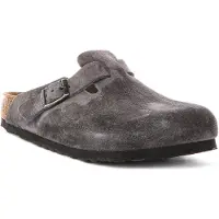 Birkenstock Boston Suede Leather Klompit