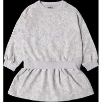 Wheat Sweat Dress L/S Maggie - Purple - 116