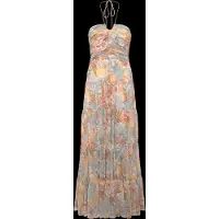 Ralph Lauren Mekko beige / vaaleansininen / roosa / valkoinen