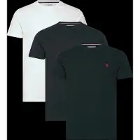 U.S. POLO ASSN. Uspa T-Shirt Arjun 3-Pack - Multi/patterned - M