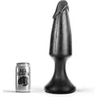 All Black Anal Plug 35 cm