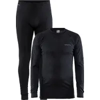 Craft Men's Core Dry Baselayer Set Black Kerrasto setit S