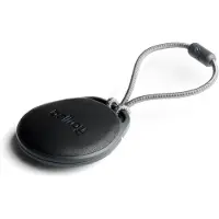 Bellroy Leather Sleeve for AirTag avaimenperä, Musta
