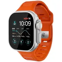 KEYBUDZ Journey Apple Watch Strap - Electric Orange