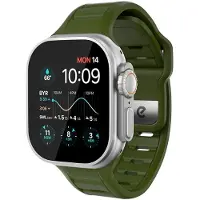 KEYBUDZ Journey Apple Watch Strap - Forest Green