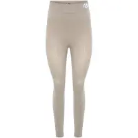 MOROTAI Urheiluhousut 'Naikan' beige / valkoinen