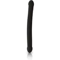 Dorcel Real Double Do 42 cm, kaksipäinen Dildo Lesbopenis Musta