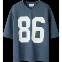 Name it Nkmferd Ss Rlx Top - Blue - 134-140