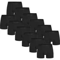 Urberg Men's Bamboo Boxers 12-Pack Black Beauty Alusvaatteet M