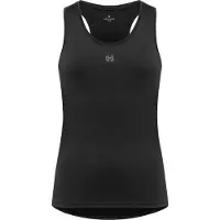 Hellner Women's Core Running Singlet Black Beauty Lyhythihainen treenipaita L