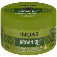 INOAR Argan Oil System kosteuttava ja silottava naamio hiuksiin 250 g