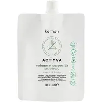 Kemon Group Actyva Volume e Corposità volyymia antava shampoo hennoille hiuksille 500 ml