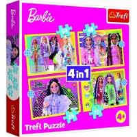 Barbie 4-in-1 palapelisetti