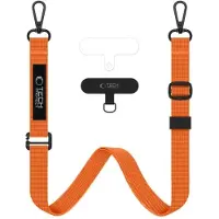 TechProtection C6S 2-in-1 Köysi-crossbody-hihna - Kosminen oranssi