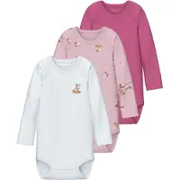 Name it Nbfbody 3P Ls Ibis Rose Deer Noos - Pink - 92