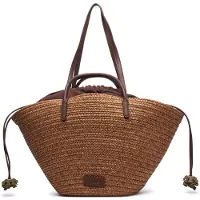 Tous for woman. 2002438544 Summer Holidays brown L Summer Holidays Carrycot Bag (OSFA), Casual, Fabric