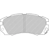 FERODO Jarrupalasarja (4kpl), levyjarru RACING FDS948