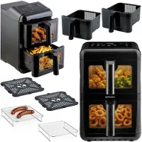 Berdsen Rasvaton, kaksiosainen, pystymallinen friteerauslaite, 11,6 l, Air fryer, friteerauslaite, Berdsen, 3000 W, BD-663