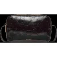 Calvin Klein Foil Logo Glossy Camera Bag - Black - ONE SIZE