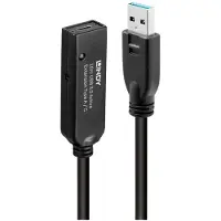 Lindy USB 3.0 jatkojohto - - 10m - Tyyppi A - Tyyppi C - alhaisen toksisuuden PVC - Kultapinnoite