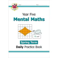 CGP Books KS2 Mental Maths Year 5 Daily Practice Book: Spring Term