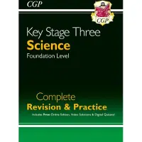 KS3 Science Complete Revision &amp; Practice – Foundation (includes Online Edition, Videos &amp; Quizzes)